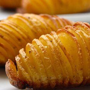 Crunchy Hasselback Potatoes