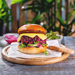 Unbeetable Beetroot Burger